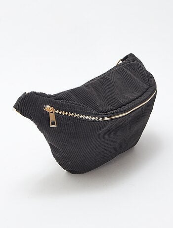 Sac banane en velours côtelé