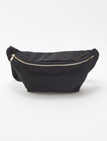 Sac banane en velours côtelé