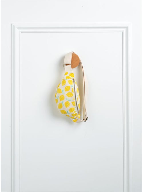 Sac banane enfant en gaze de coton imprimé citron - SAUTHON - Kiabi