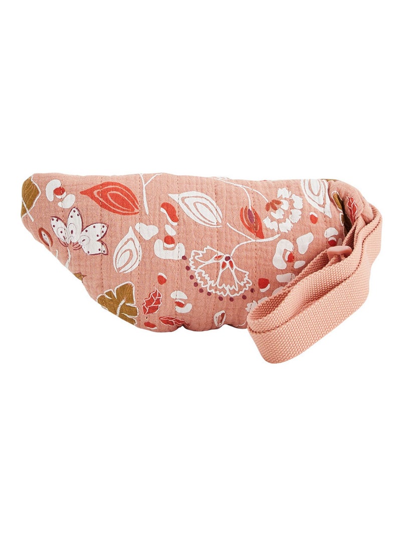 Sac banane enfant en gaze de coton Mindanao Rose - Kiabi