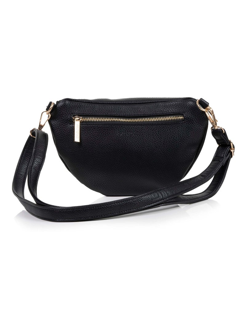 Sac banane  femme Isotoner Noir - Kiabi