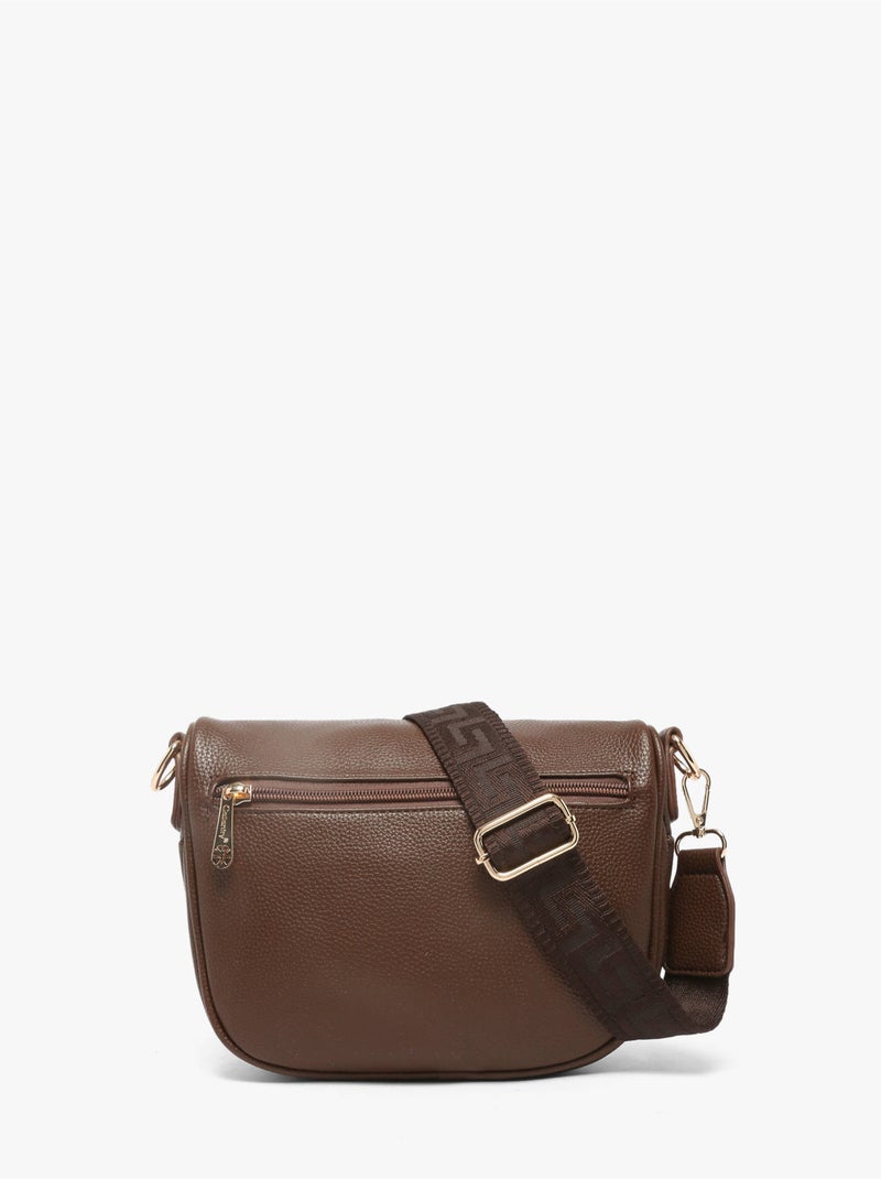 Sac banane gallantry toile enduite Marron caramel - Kiabi