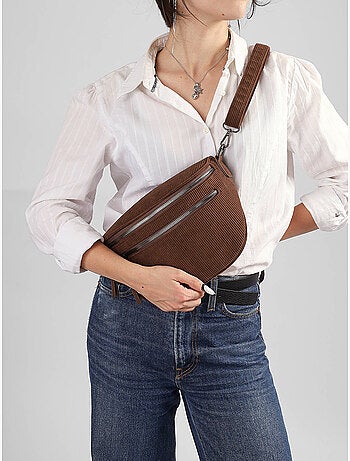 Sac banane gallantry toile enduite