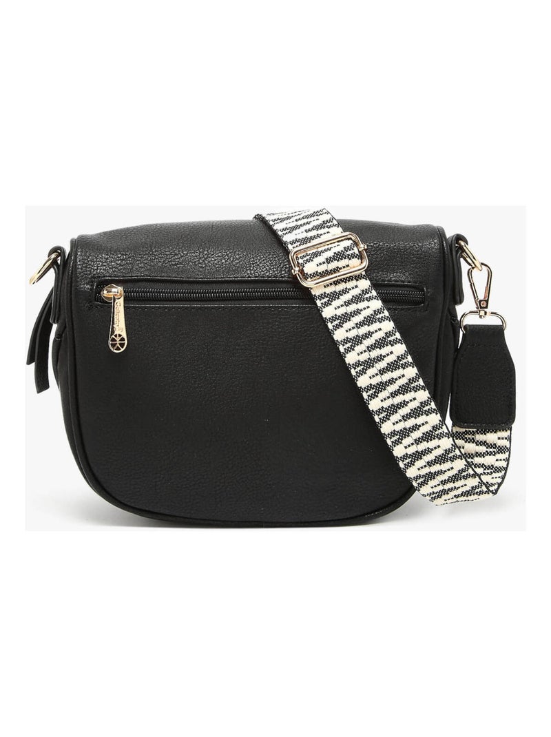 Sac banane gallantry toile enduite Noir - Kiabi