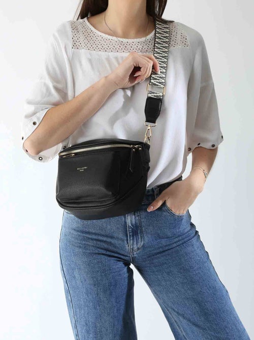 Sac banane gallantry toile enduite - Kiabi