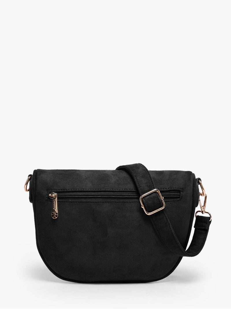 Sac banane gallantry toile enduite Noir - Kiabi