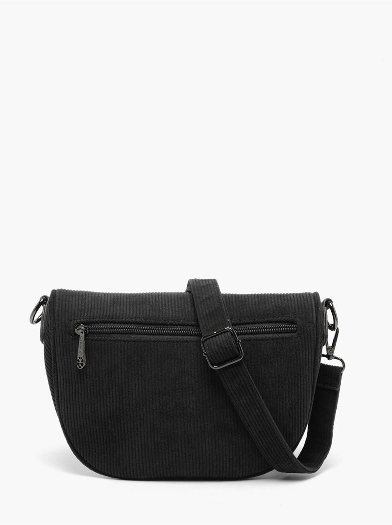 Sac banane gallantry toile enduite Noir - Kiabi