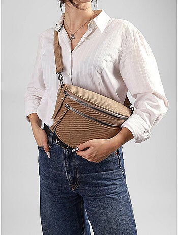 Sac banane gallantry toile enduite