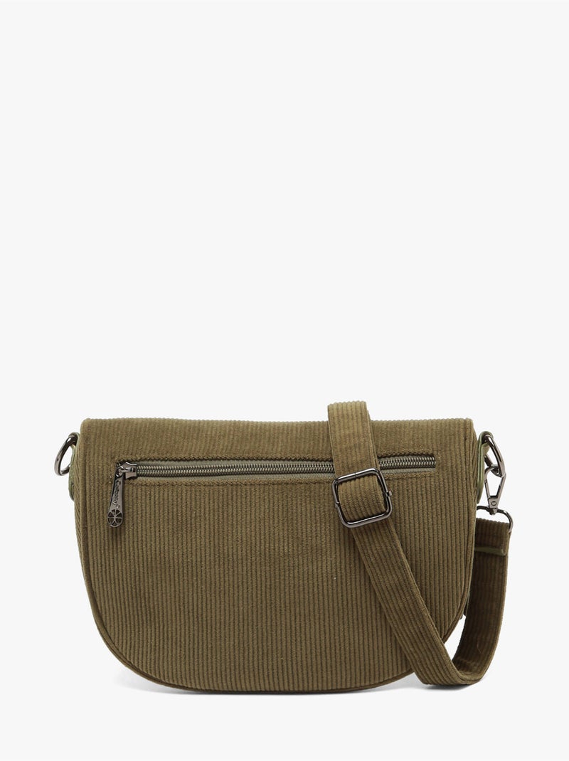 Sac banane gallantry toile enduite Vert chèvrefeuille - Kiabi