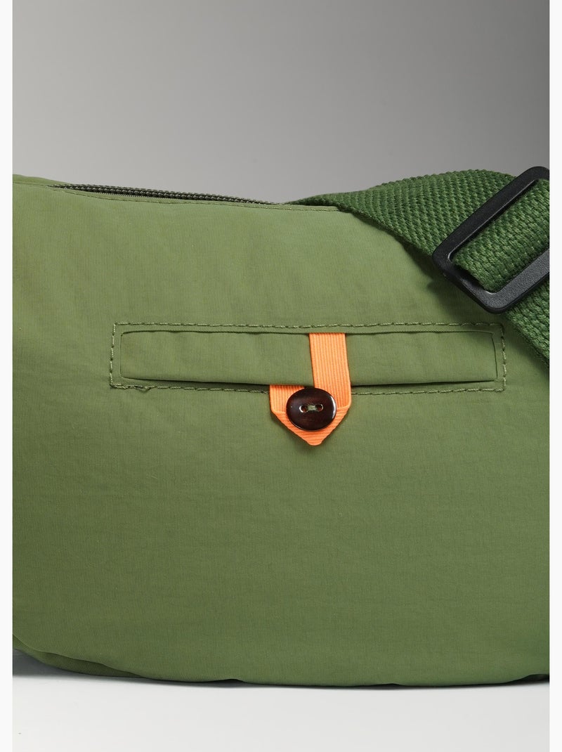 Sac banane hiro  femme - sae paris Vert olive - Kiabi