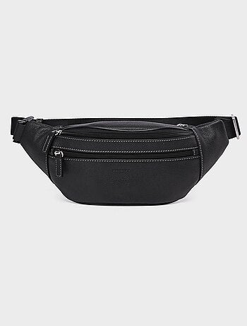 Sac banane homme en cuir