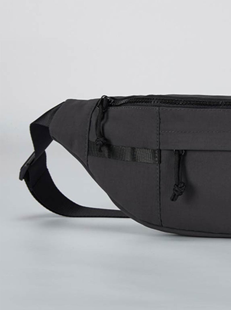 Sac banane homme zippée - AFIBEL Noir - Kiabi
