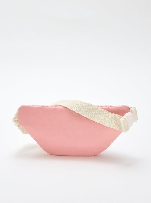 Sac banane imprimé all-over fleuri en coton - Kiabi