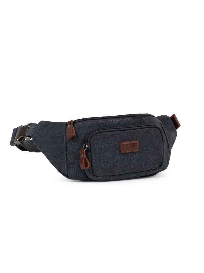 Sac banane  luc | fagola Bleu marine - Kiabi