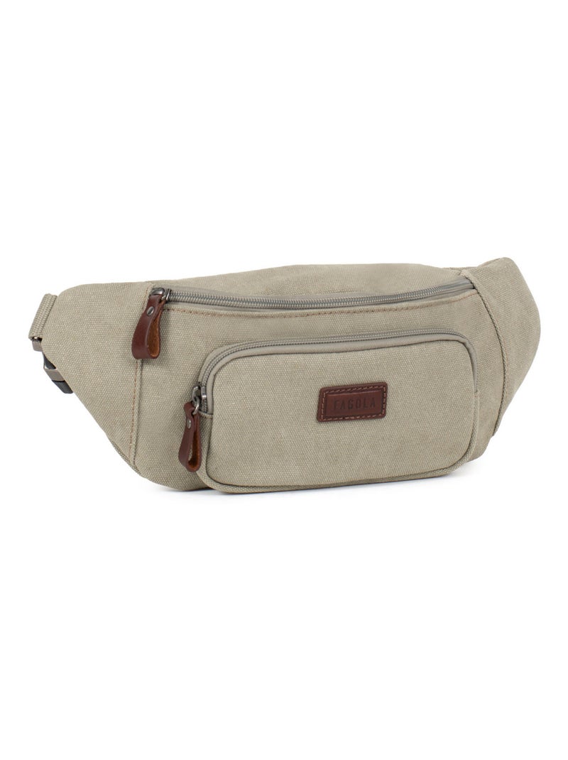 Sac banane  luc | fagola Gris moyen - Kiabi