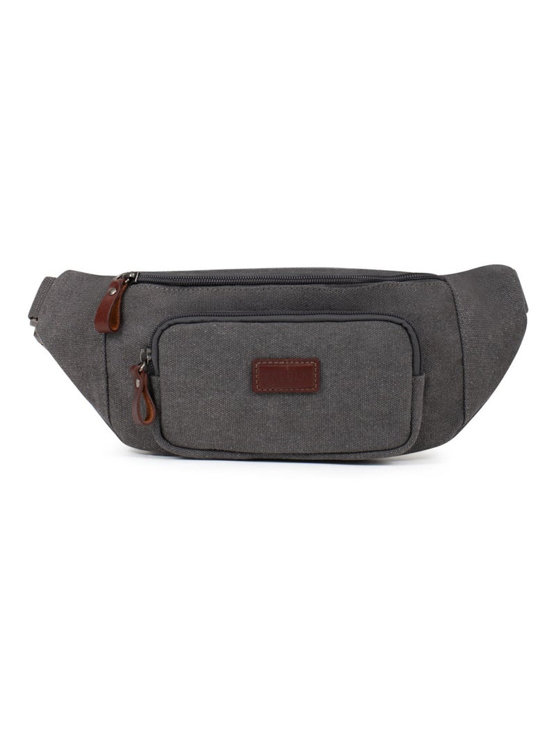 Sac banane Luc Homme Gris foncé - Kiabi