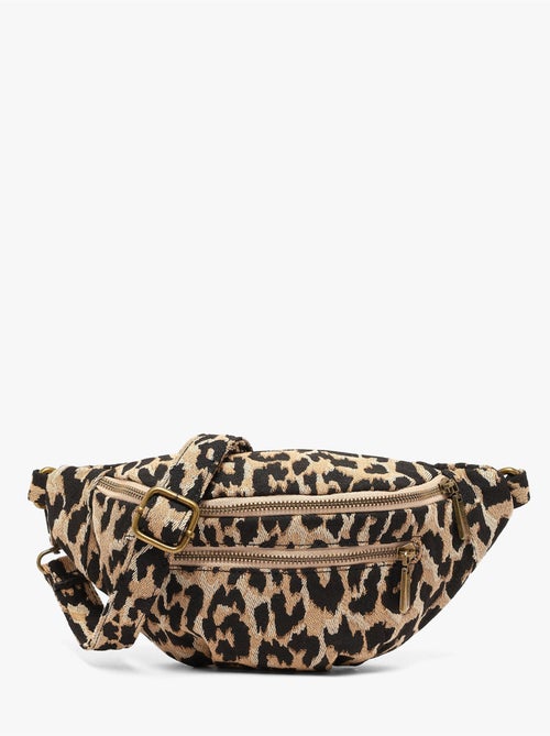 Sac banane mandoline coton melange - Kiabi