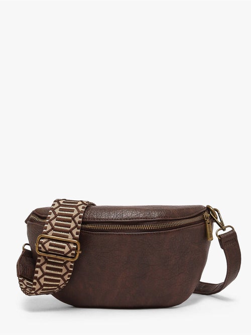 Sac banane mandoline toile enduite - Kiabi