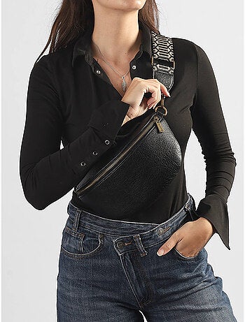 Sac banane mandoline toile enduite