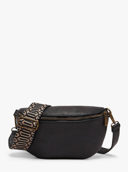 Sac banane mandoline toile enduite - Kiabi