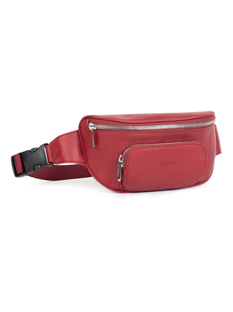 Sac banane  marta | fagola Rouge carmin - Kiabi