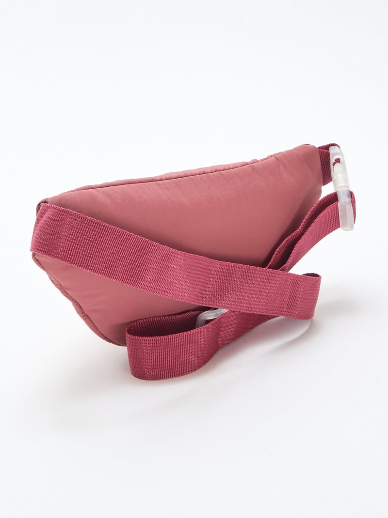 Sac banane matelassée Rouge - Kiabi