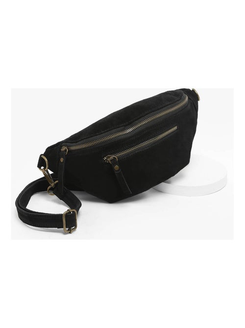 Sac Banane Milano Cuir De Vachette - Kiabi