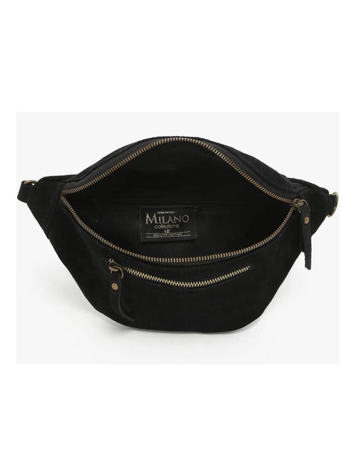 Sac Banane Milano Cuir De Vachette - Kiabi