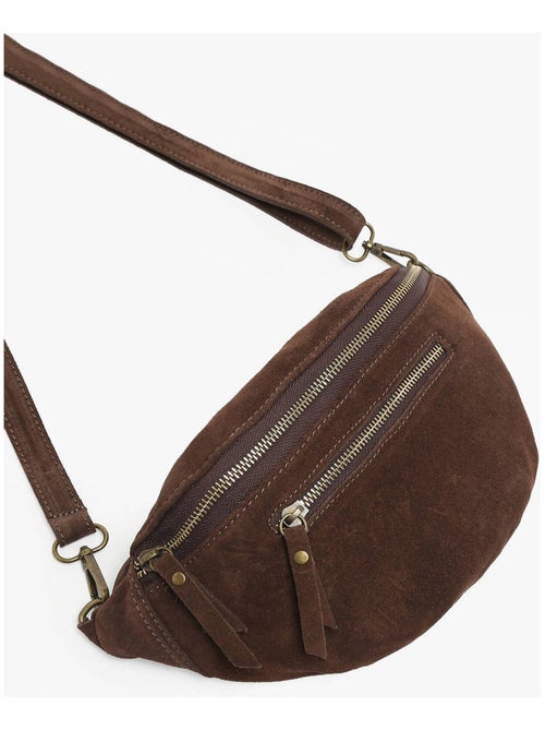 Sac Banane Milano Cuir De Vachette - Kiabi