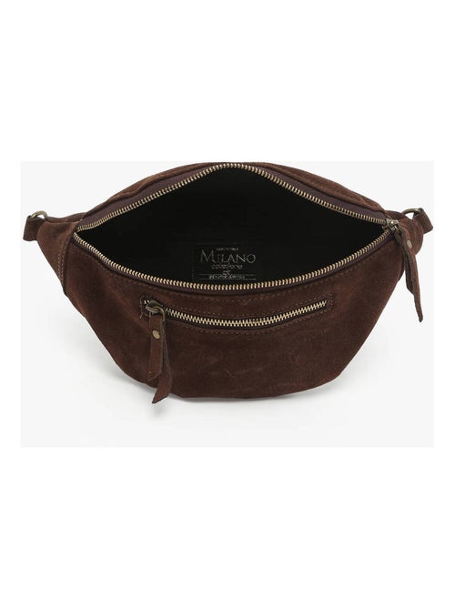 Sac Banane Milano Cuir De Vachette - Kiabi