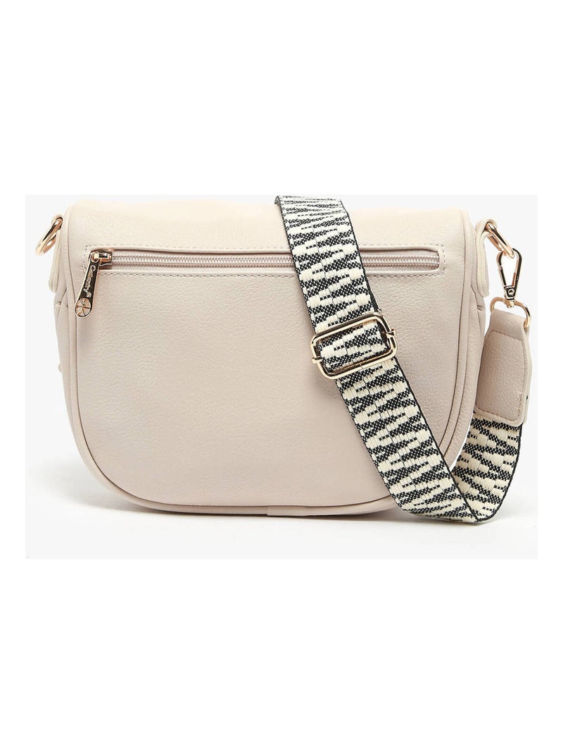 Sac Banane Miniprix Toile Enduite Beige - Kiabi
