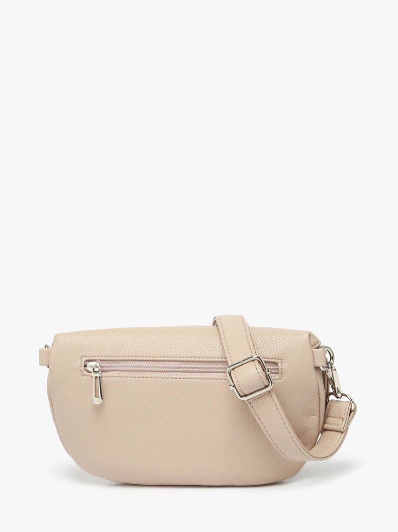 Sac Banane Miniprix Toile Enduite Beige - Kiabi