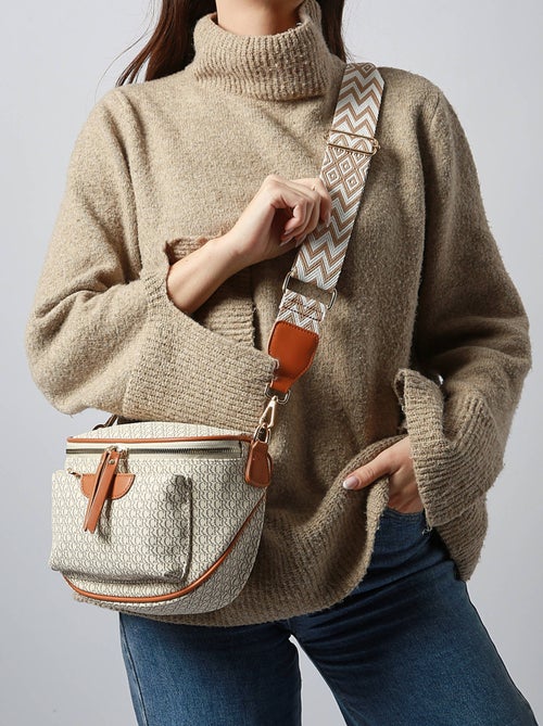 Sac Banane Miniprix Toile Enduite - Kiabi