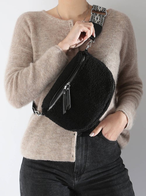 Sac Banane Miniprix Toile Enduite - Kiabi