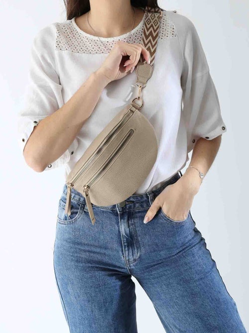 Sac Banane Miniprix Toile Enduite - Kiabi