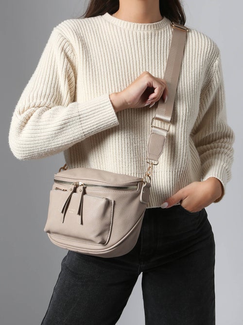 Sac Banane Miniprix Toile Enduite - Kiabi