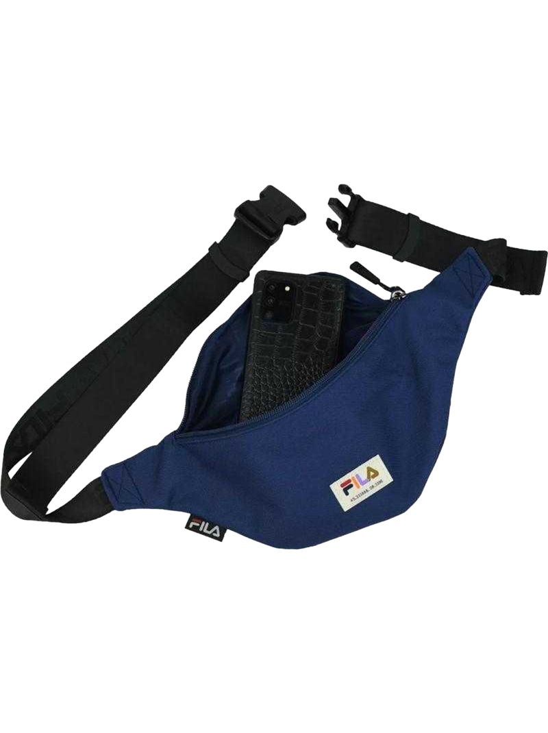 Sac banane motif/style badge baltimora - fila Bleu marine - Kiabi