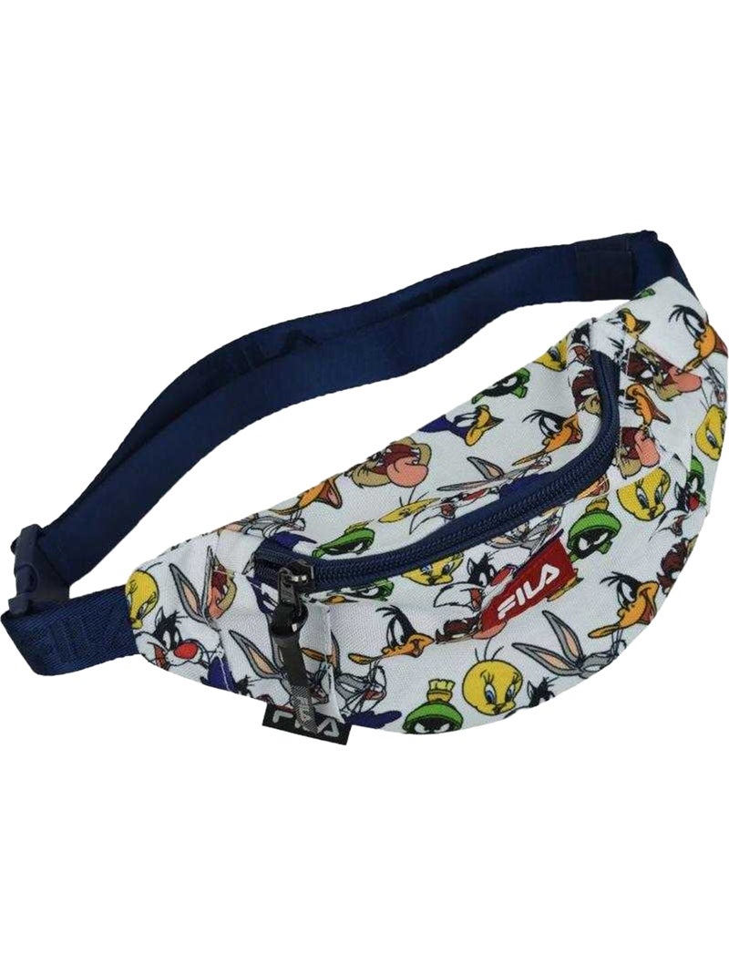 Sac banane motif/style looney tunes - fila (design/motif: personnages, logo) Blanc Multicolore - Kiabi