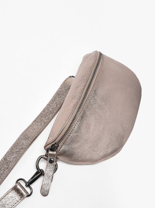 Sac Banane Nine Cuir Milano Cuir De Vachette - Kiabi