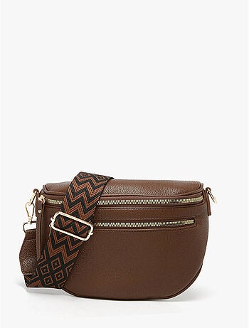 Sac banane sangle gallantry toile enduite