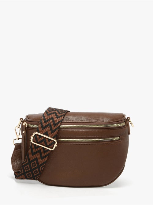 Sac banane sangle gallantry toile enduite - Kiabi Sac banane sangle gallantry toile enduite - Kiabi