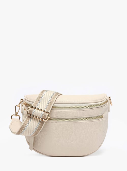 Sac Banane Sangle Miniprix Toile Enduite - Kiabi
