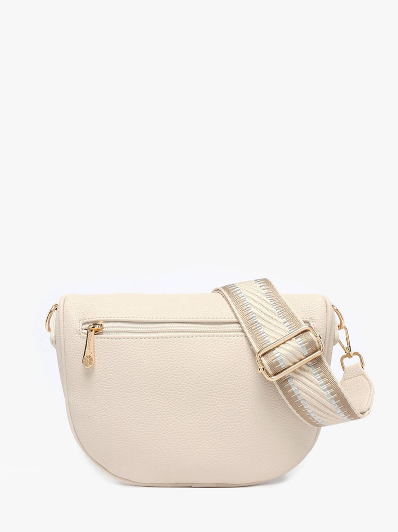 Sac Banane Sangle Miniprix Toile Enduite Beige - Kiabi