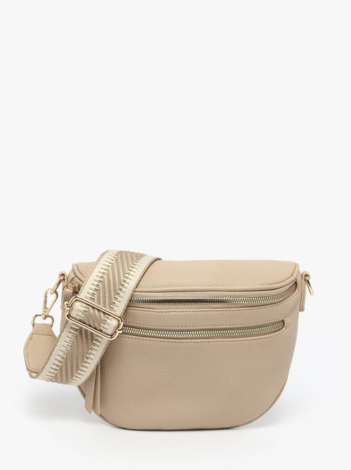 Sac Banane Sangle Miniprix Toile Enduite - Kiabi