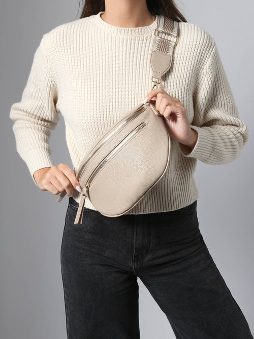 Sac Banane Sangle Miniprix Toile Enduite - Kiabi