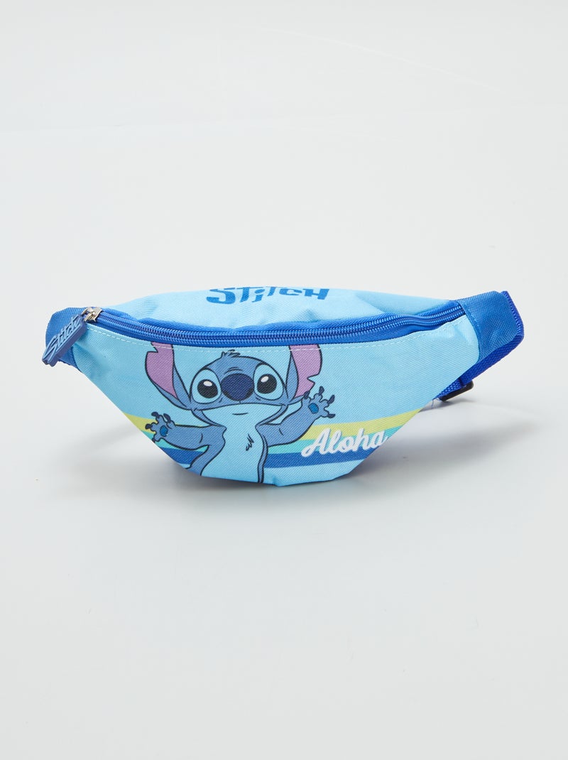 Sac banane 'Stitch' bleu - Kiabi