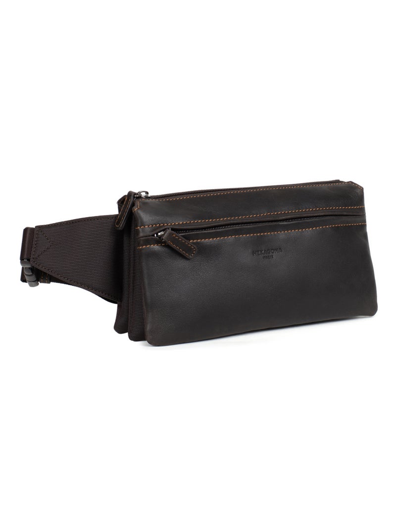Sac banane TRAVEL Marron - Kiabi