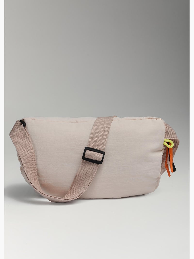 Sac banane xl diab  femme - sae paris Rose poudré - Kiabi