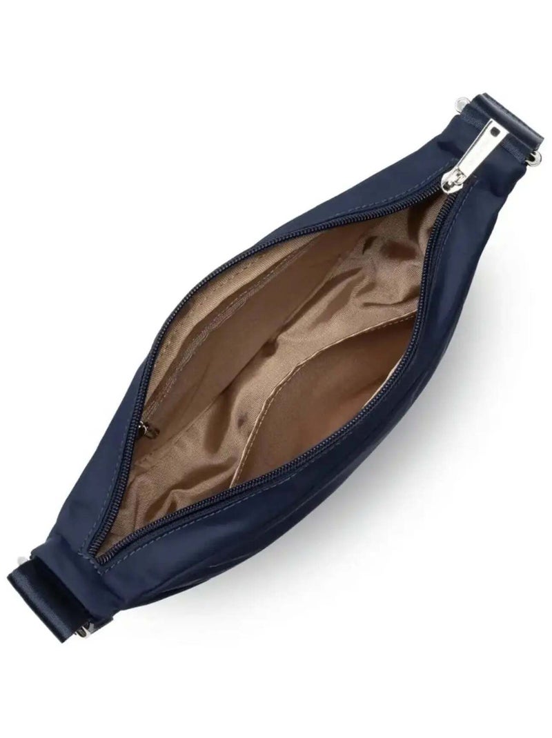 Sac banane Zippé Basic Vita Lancaster   Foncé Bleu - Kiabi
