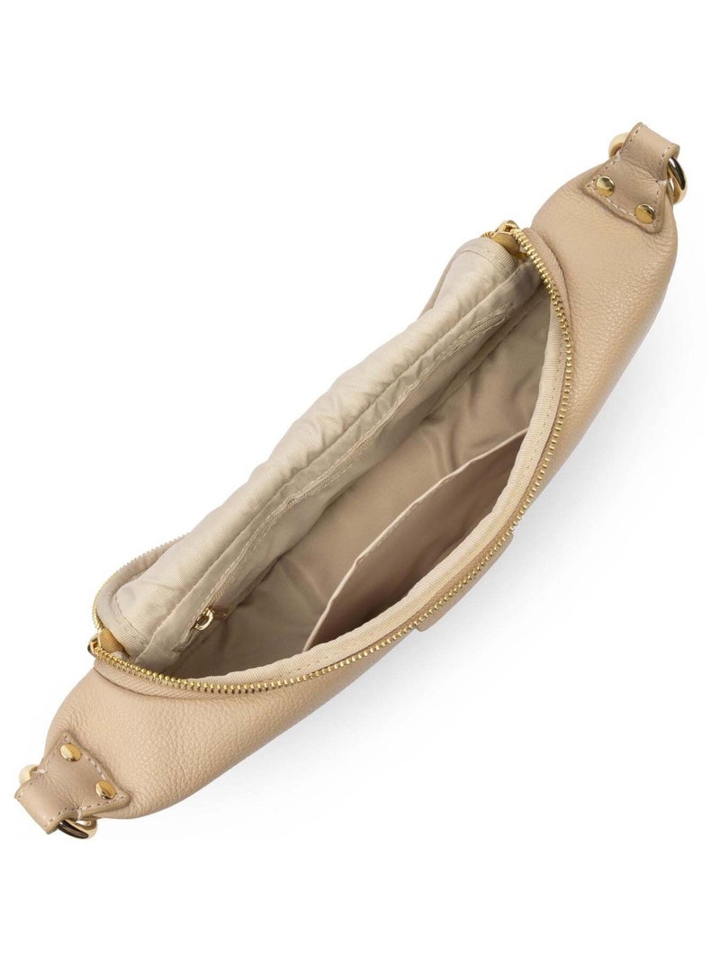 Sac banane Zippé Dune Lancaster   foncé Beige - Kiabi